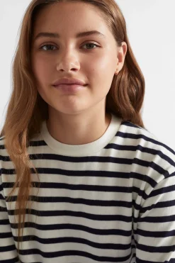 Teen Girl Seed Heritage T-Shirts & Tops-Rugby Stripe Tee