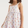 Girl Seed Heritage Dresses-Scalloped Tier Dress