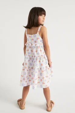 Girl Seed Heritage Dresses-Scalloped Tier Dress