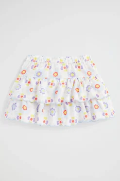 Girl Seed Heritage Skirts-Scalloped Tier Skirt