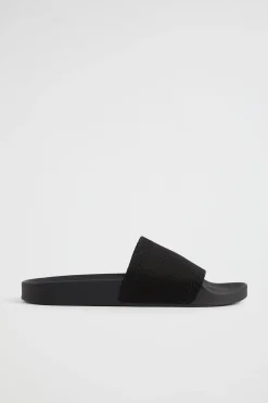 Woman Seed Heritage Sandals & Thongs-Seed Knit Pool Slide