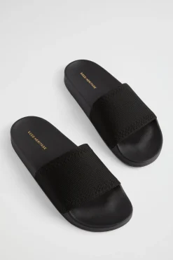 Woman Seed Heritage Sandals & Thongs-Seed Knit Pool Slide