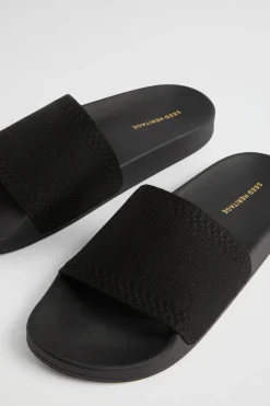 Woman Seed Heritage Sandals & Thongs-Seed Knit Pool Slide