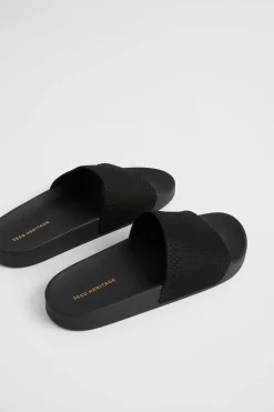 Woman Seed Heritage Sandals & Thongs-Seed Knit Pool Slide