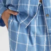 Seed Heritage Sleepwear-Seersucker Grid Sleep Bottom