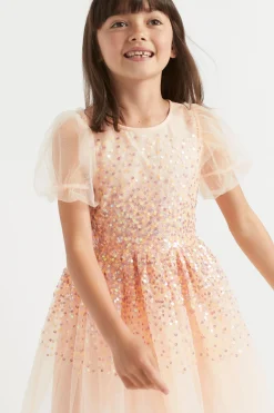Girl Seed Heritage Dresses-Sequin Dress