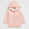 Baby Girl Seed Heritage Jackets & Vests-Sherpa Lined Cardi