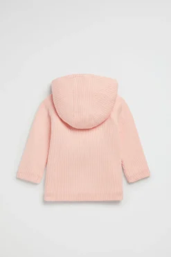 Baby Girl Seed Heritage Jackets & Vests-Sherpa Lined Cardi