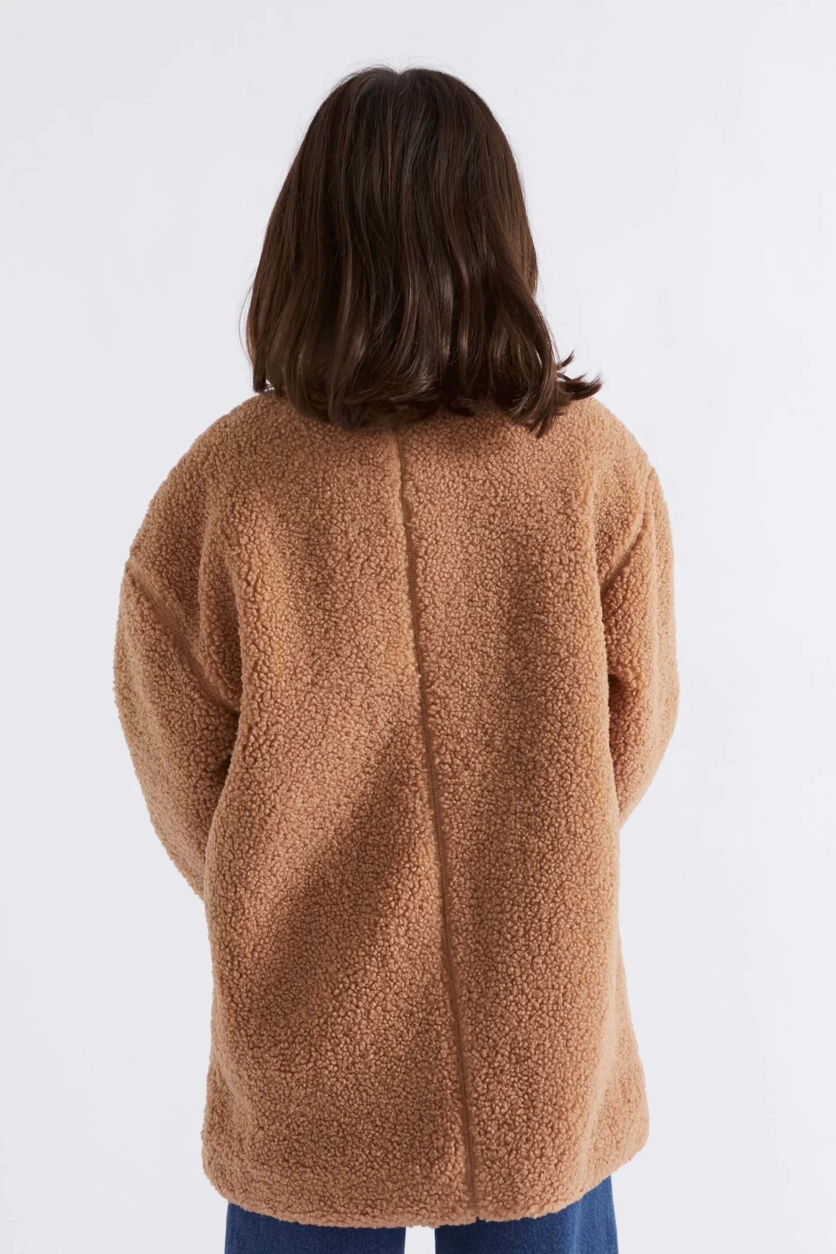 Girl Seed Heritage Jackets & Vests-Sherpa Overcoat