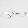 Girl Seed Heritage Jewellery-Silver Initial Bangle
