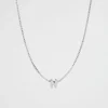 Woman Seed Heritage Jewellery-Silver Iitial Ecklace