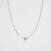 Woman Seed Heritage Jewellery-Silver Initial Necklace