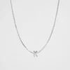 Woman Seed Heritage Jewellery-Silver Initial Neclace