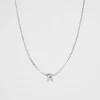 Woman Seed Heritage Jewellery-Silve Initial Necklace