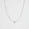 Woman Seed Heritage Jewellery-Silver Iniial Necklace