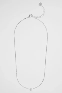 Woman Seed Heritage Jewellery-Silver Iniial Necklace
