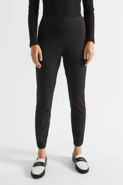 Woman Seed Heritage Pants-Slim Leg Zip Waist Pant