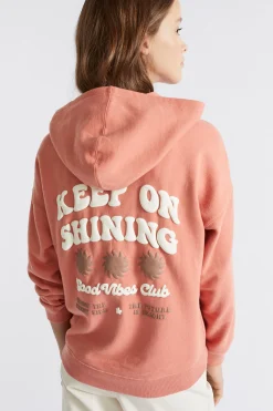 Teen Girl Seed Heritage Knitwear & Sweaters-Slogan Hoodie