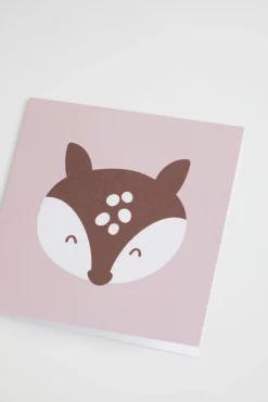 Newborn Seed Heritage Stationery-Small Deer Card