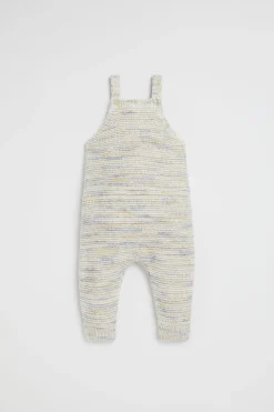 Newborn Seed Heritage Knitwear & Sweaters-Space Dye Knit Overall