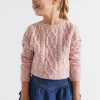 Girl Seed Heritage Knitwear & Sweaters-Spacedye Cable Knit