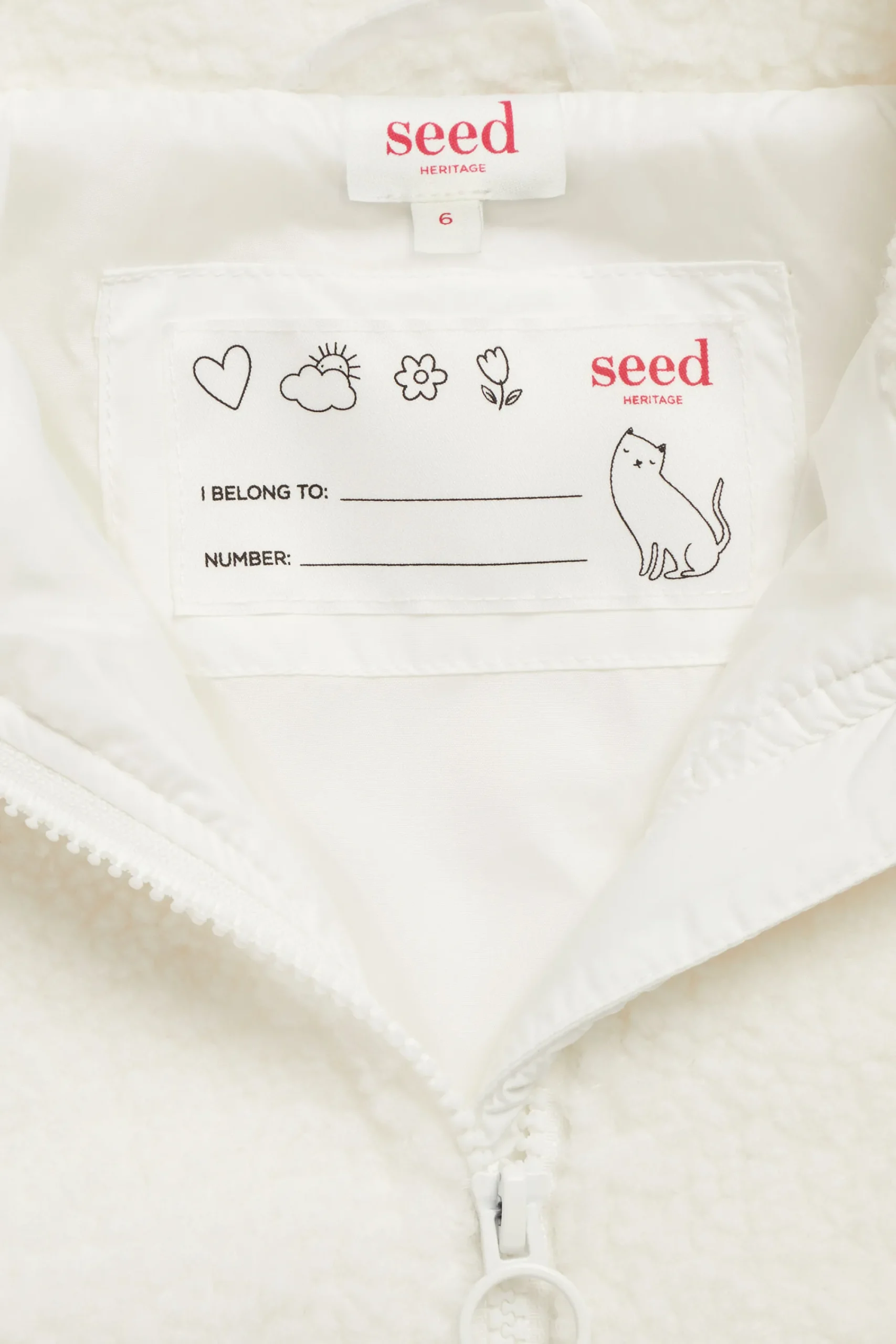 Girl Seed Heritage Jackets & Vests-Splice Sherpa Jacket