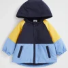 Baby Boy Seed Heritage Jackets & Vests-Spliced Jacket