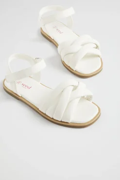 Girl Seed Heritage Sandals & Slides-Square Toe Puffy Sandal