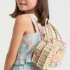 Girl Seed Heritage Bags-Straw Convertible Backpack
