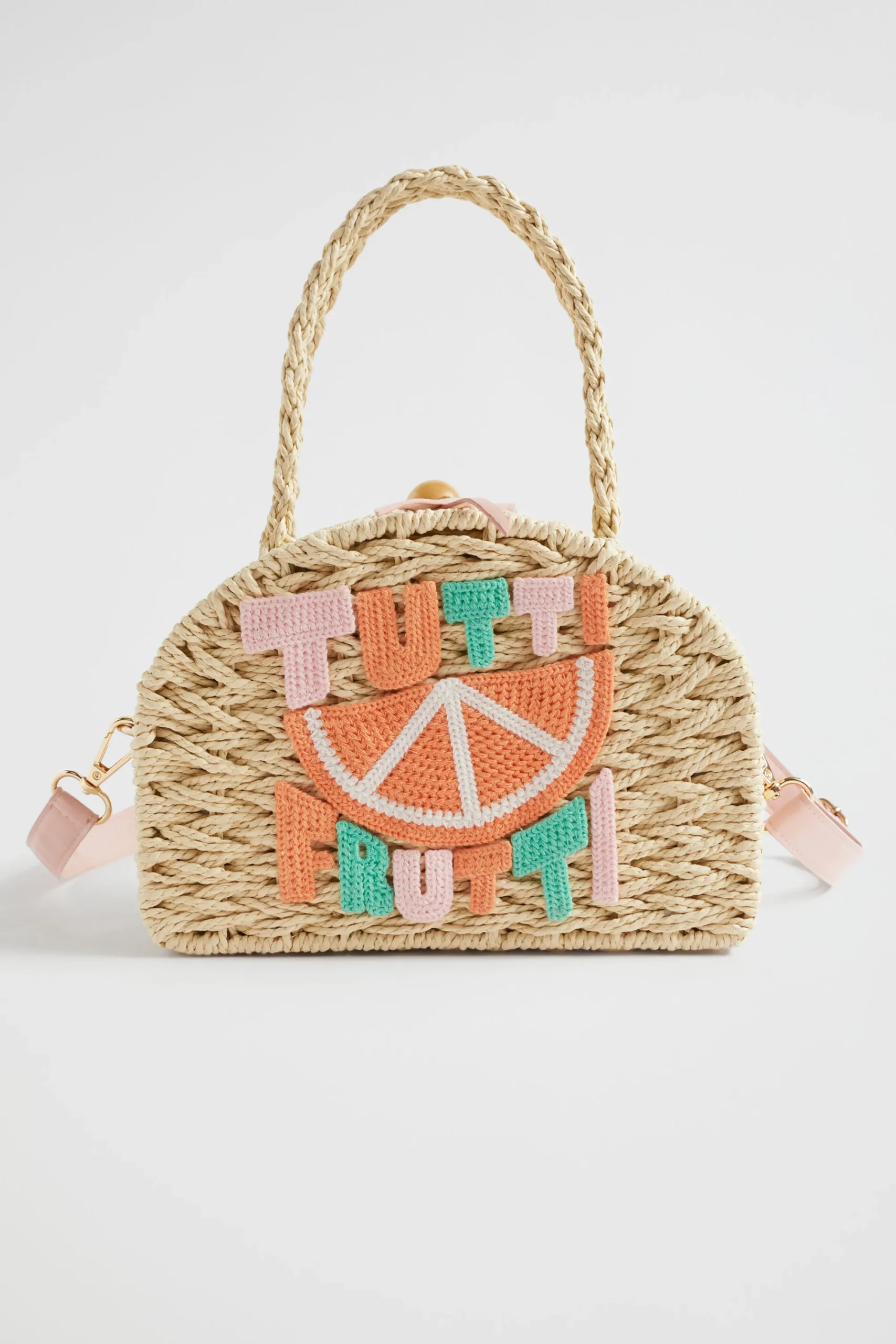 Girl Seed Heritage Bags-Straw Convertible Backpack
