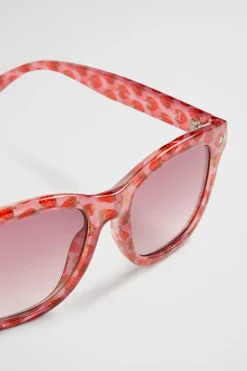 Girl Seed Heritage Swim Accessories-Strawberry Print Waymax Sunglasses