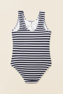 Girl Seed Heritage Swimwear-Stripe Bather
