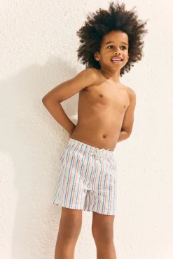 Boy Seed Heritage Swimwear-Stripe Boardshort