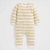 Newborn Seed Heritage Jumpsuits & Overalls-Stripe Knit Jumpsuit