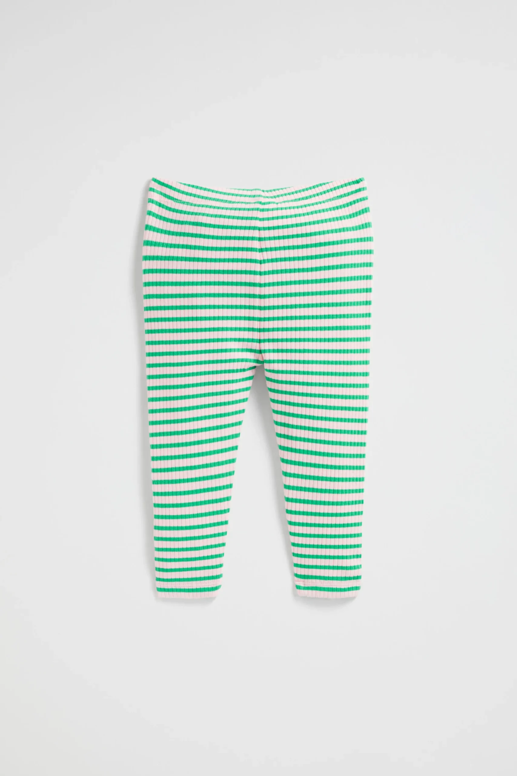 Baby Girl Seed Heritage Pants-Stripe Rib Legging