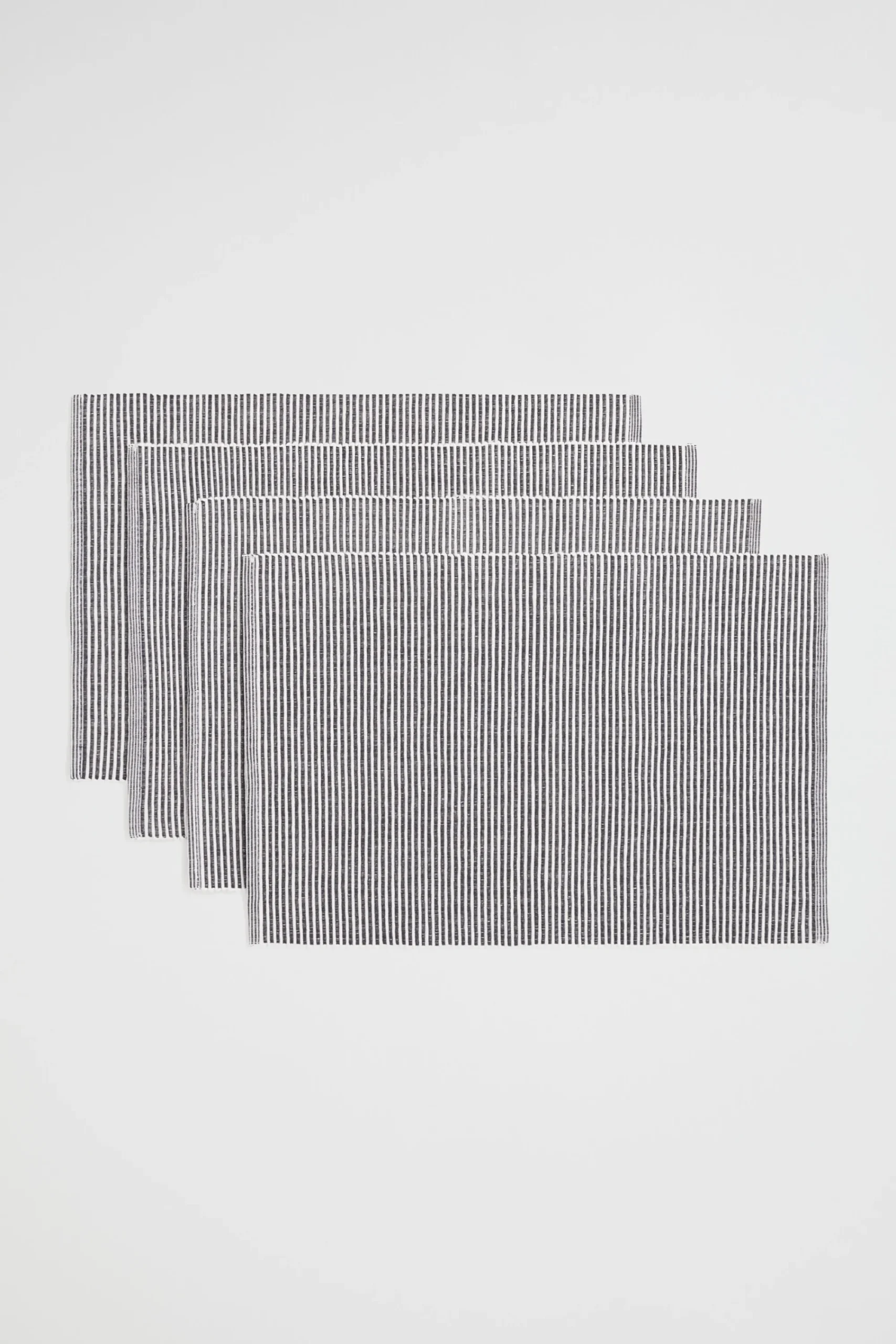 Seed Heritage Kitchen & Dining-Stripe Rib Placemat Set Of 4