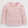 Baby Girl Seed Heritage T-Shirts & Tops-Stripe Rib Tee