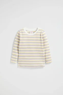 Baby Boy Seed Heritage T-Shirts & Tops-Stripe Rib Tee