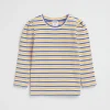 Baby Girl Seed Heritage T-Shirts & Tops-Stripe Rib Top