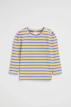 Baby Girl Seed Heritage T-Shirts & Tops-Stripe Rib Top
