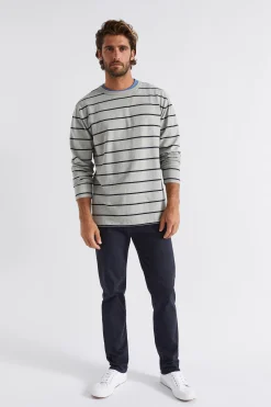 Man Seed Heritage T-Shirts & Sweaters-Stripe Tee