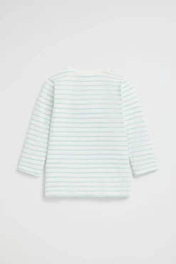 Baby Boy Seed Heritage T-Shirts & Tops-Striped Croc Tee