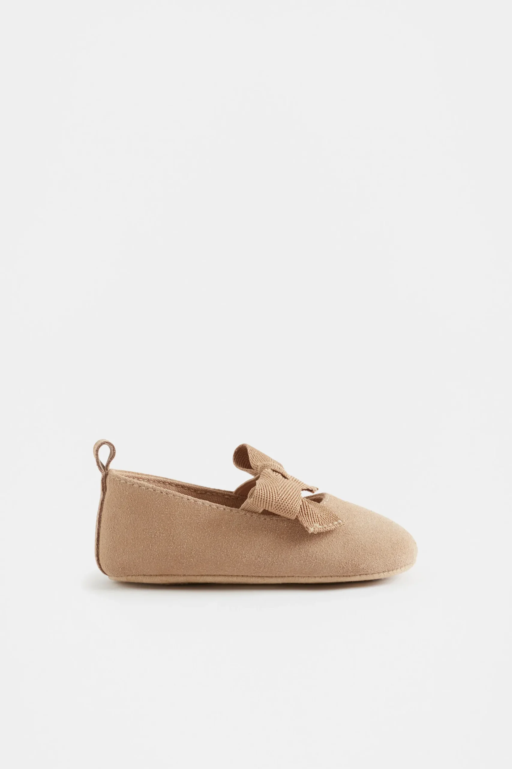 Baby Girl Seed Heritage Pre-Walkers-Suede Ribbon Mary Jane Pre Walker