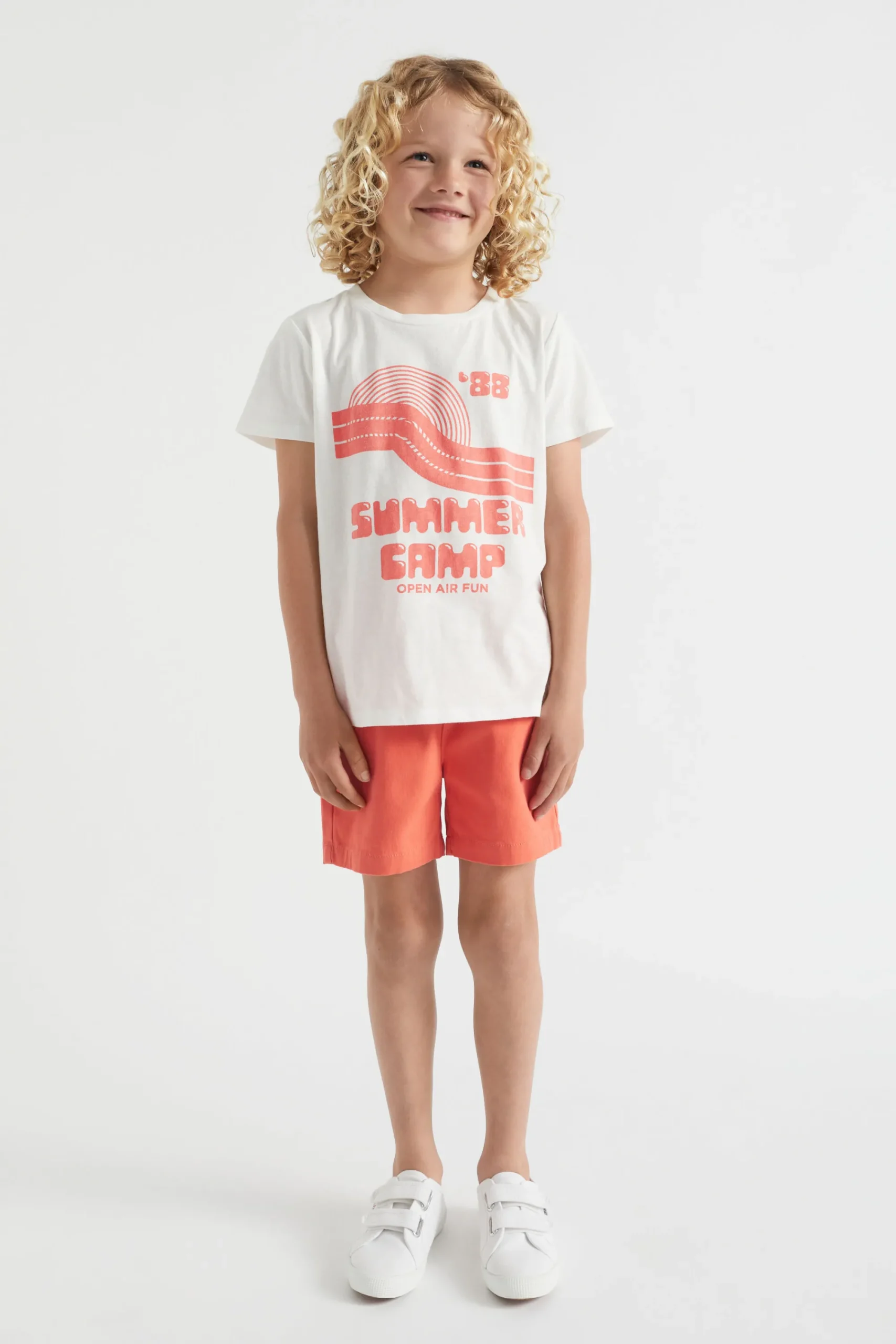 Boy Seed Heritage T-Shirts & Tops-Summer Camp Tee