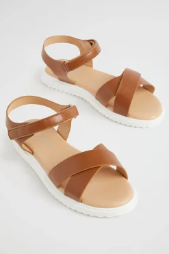 Girl Seed Heritage Sandals & Slides-Summer Crossover Sandal
