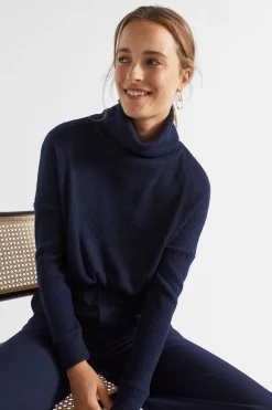 Woman Seed Heritage Knitwear & Sweaters-Supersoft Rib Sweat