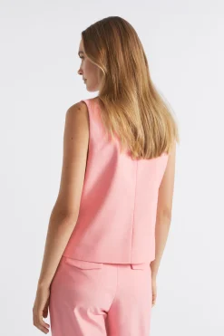 Woman Seed Heritage Knitwear & Sweaters-Tailored Vest