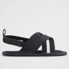 Baby Boy Seed Heritage Sandals-Tape Crossover Sandal