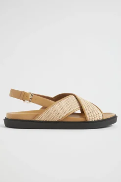 Woman Seed Heritage Sandals & Thongs-Tara Footbed Sandal