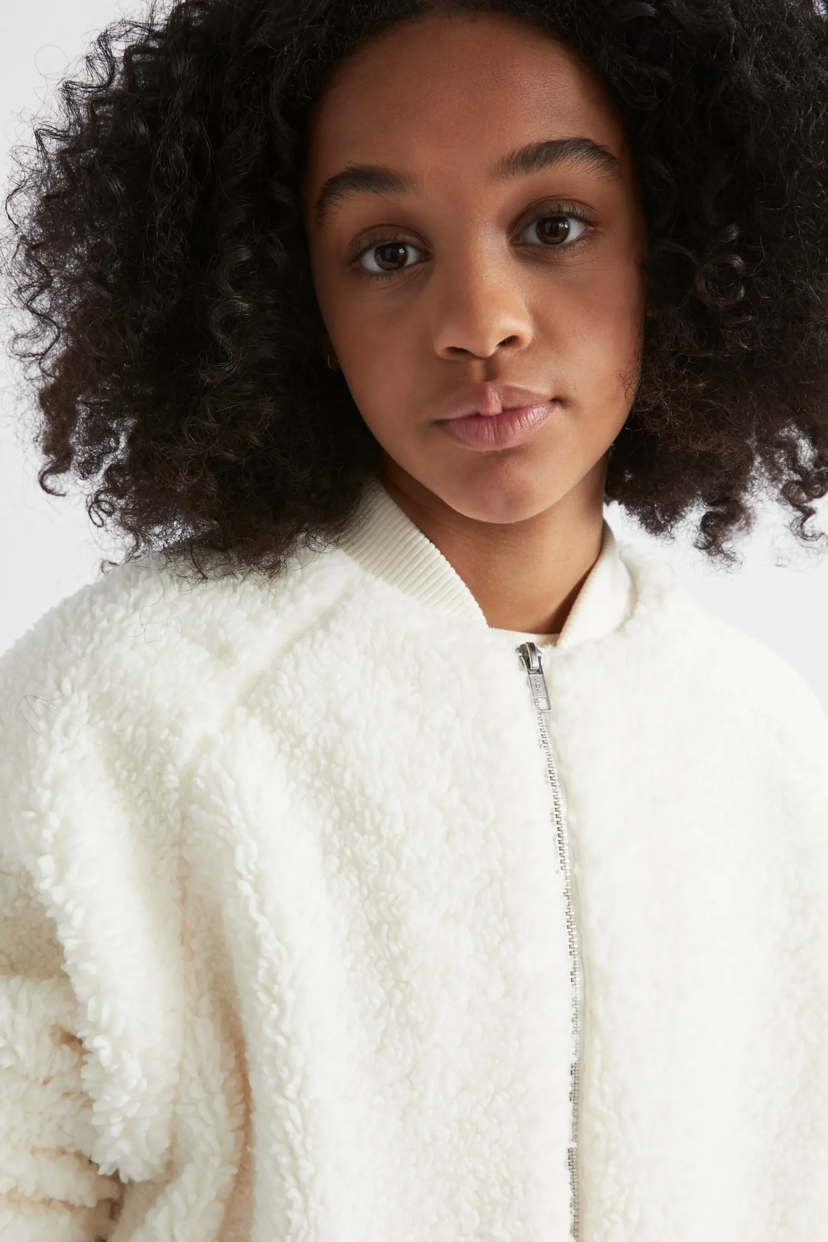 Teen Girl Seed Heritage Jackets & Vests-Teddy Bomber Jacket